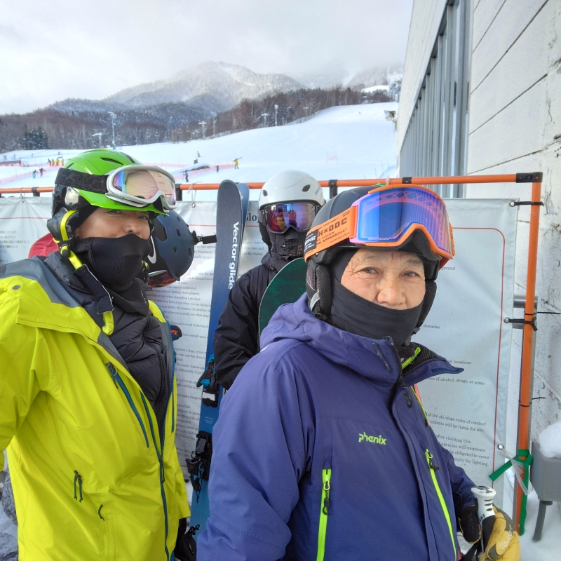 First in line for the Gondola -- Faithful locals