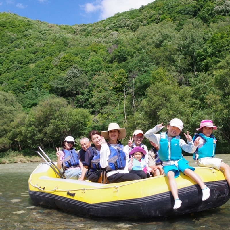のんびり川下り