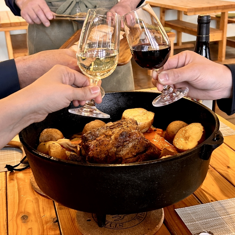 Dutch Oven pre-booking lunch plan