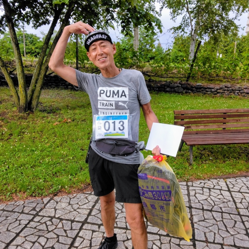 One of the faster participants