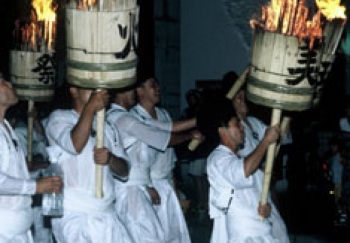 7月24日(月)  那智美瑛火祭り　《美瑛町》 2023